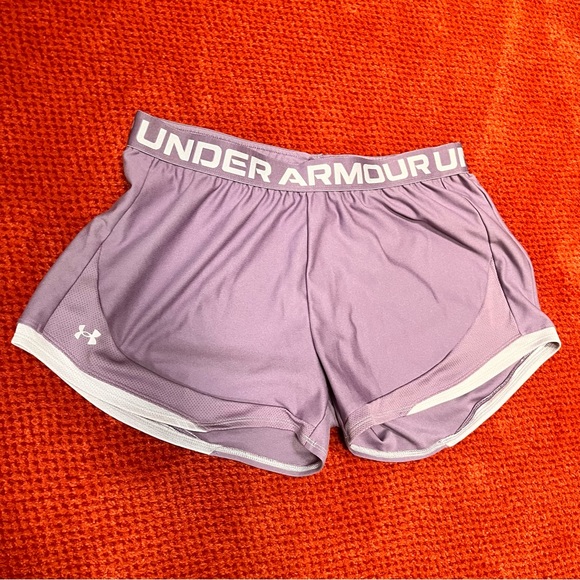 Purple Under Armour shorts , size large - Picture 1 of 6